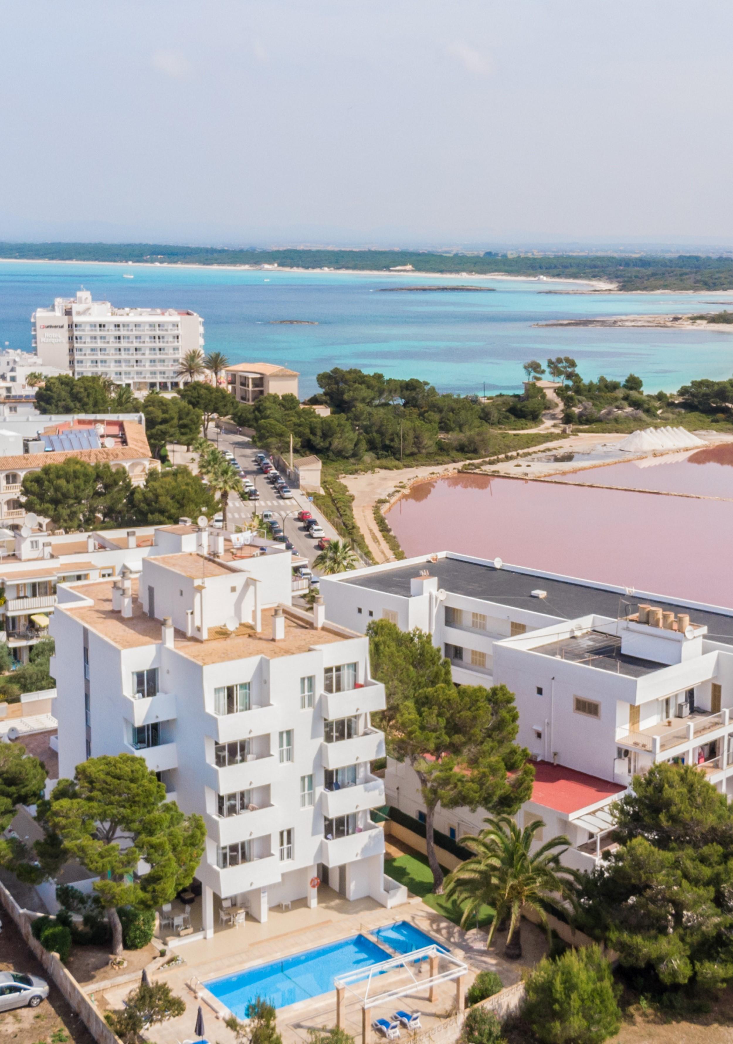 Apartamentos Andreas Colonia de Sant Jordi Bagian luar foto