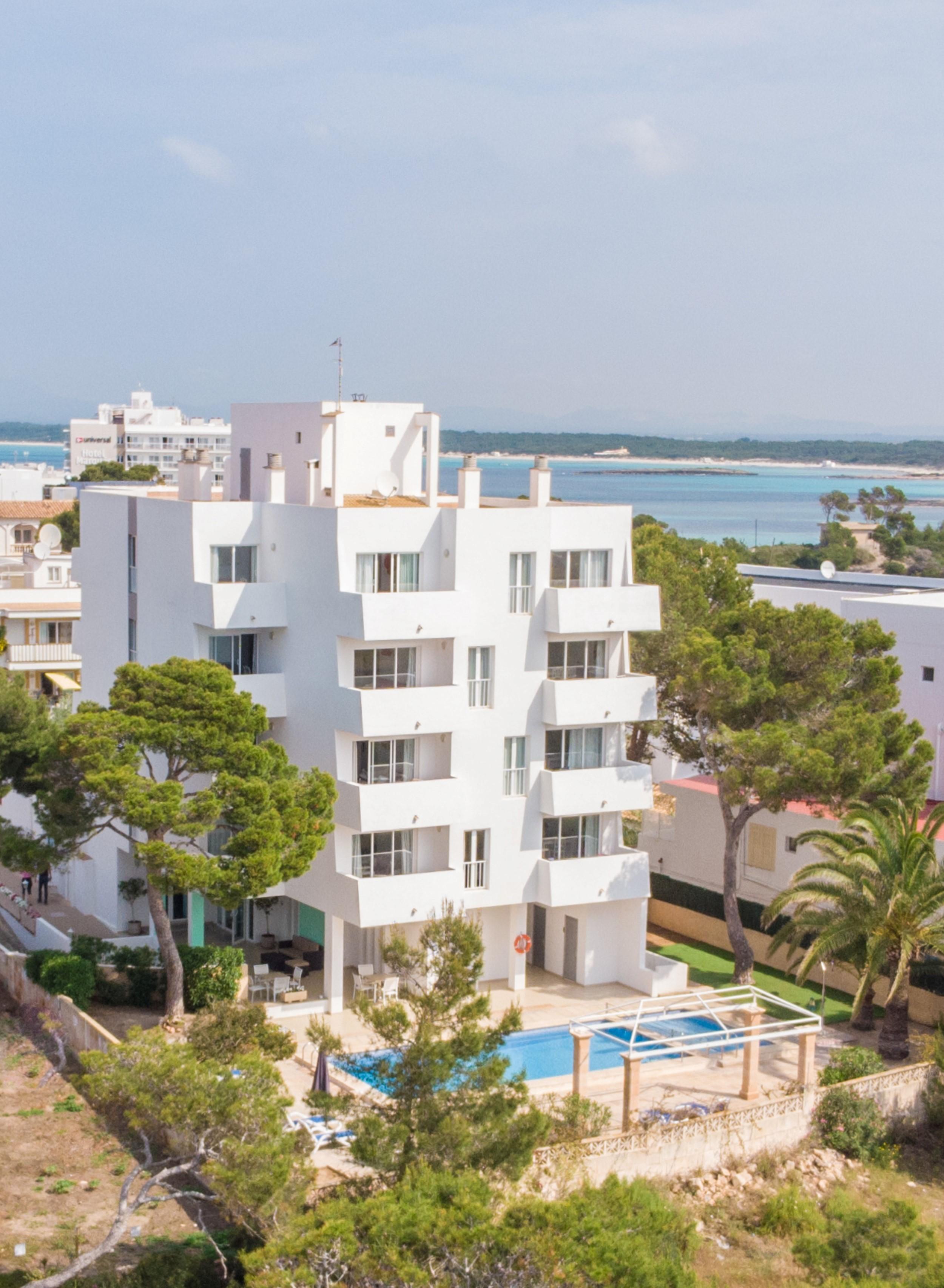 Apartamentos Andreas Colonia de Sant Jordi Bagian luar foto